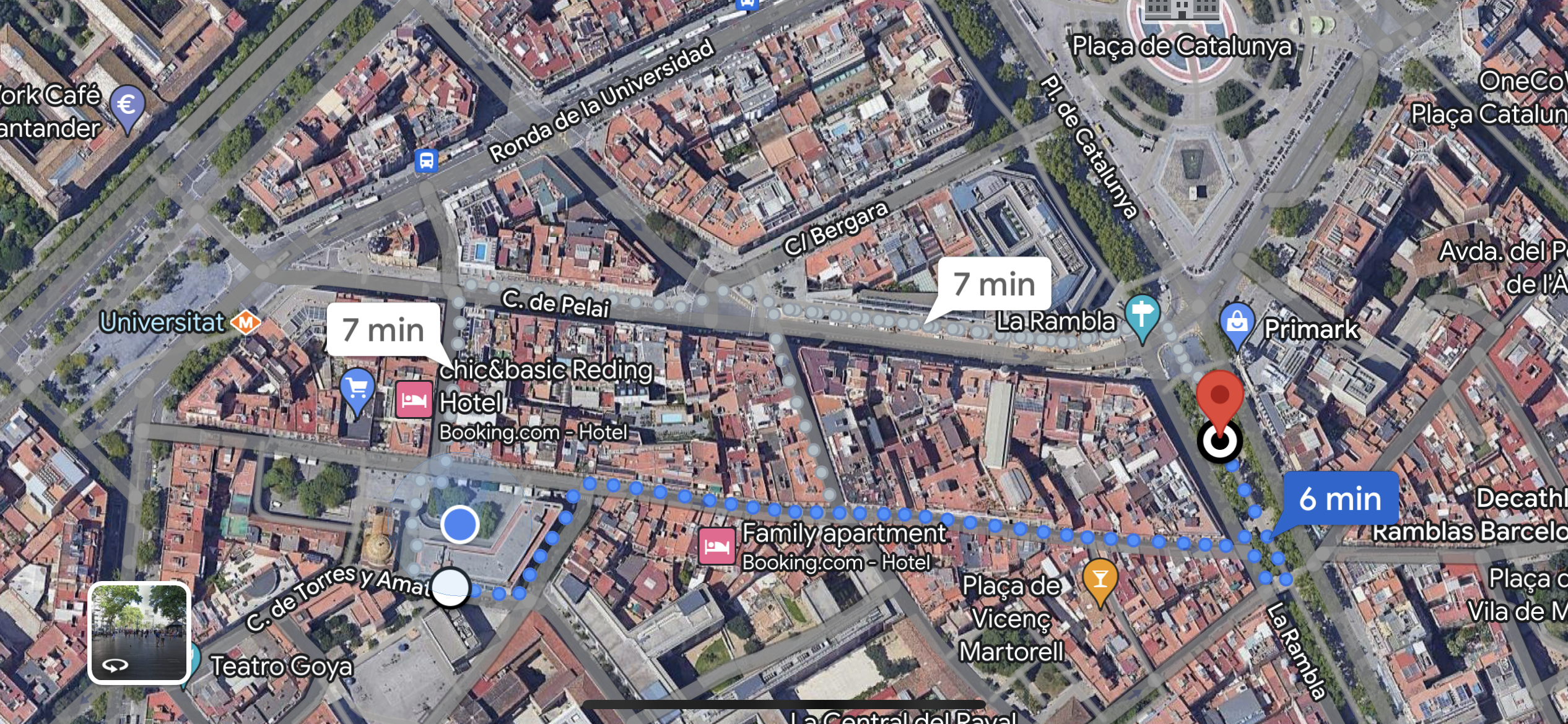 mapa calle tallers